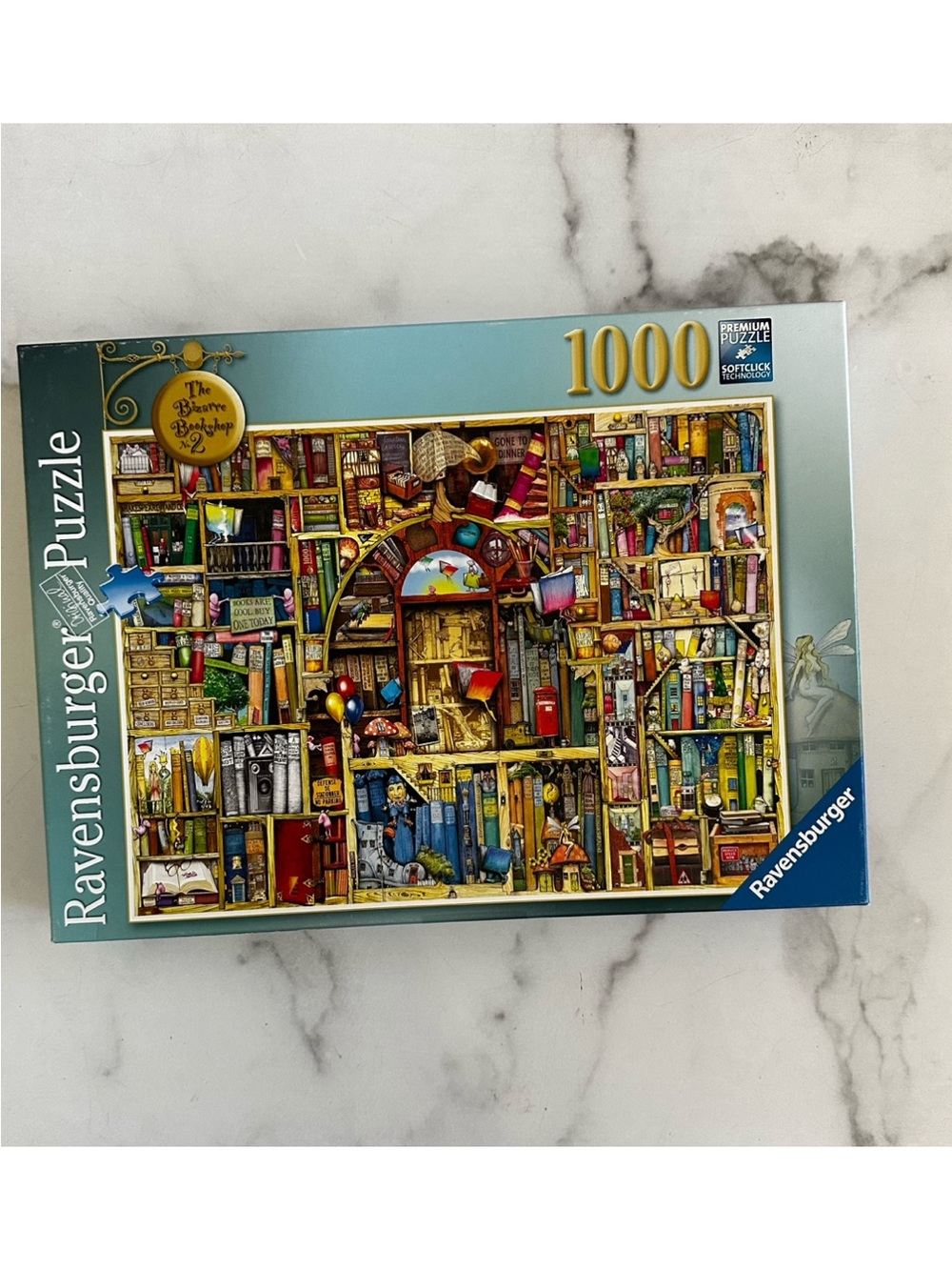 Ravensburger Bizarre Bookshop #2 1000 Piece Jigsaw Puzzle